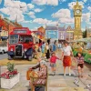 Gibsons - Clocktower Market - 1000 Piece Jigsaw Puzzle Discount