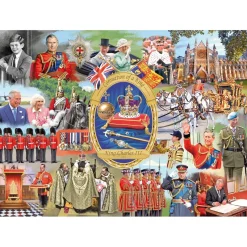 Gibsons - Coronation of a King - 1000 Piece Jigsaw Puzzle New