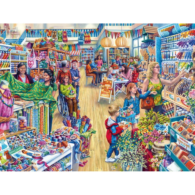 Gibsons - Crafter's Paradise - 1000 Piece Jigsaw Puzzle Hot
