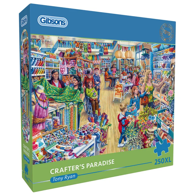 Gibsons - Crafter's Paradise - 250 Xl Pieces Outlet