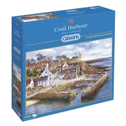 Gibsons - Crail Harbour - 1000 Piece Jigsaw Puzzle Outlet