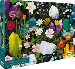 Gibsons - Crystal Healing - 500 Piece Jigsaw Puzzle Clearance