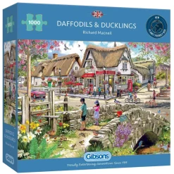 Gibsons - Daffodils & Ducklings- 1000 Piece Jigsaw Puzzle Outlet