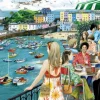 Gibsons - Dining at Tenby - 1000 Piece Jigsaw Puzzle Outlet
