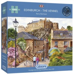 Gibsons - Edinburgh - The Vennel - 1000 Piece Jigsaw Puzzle Discount