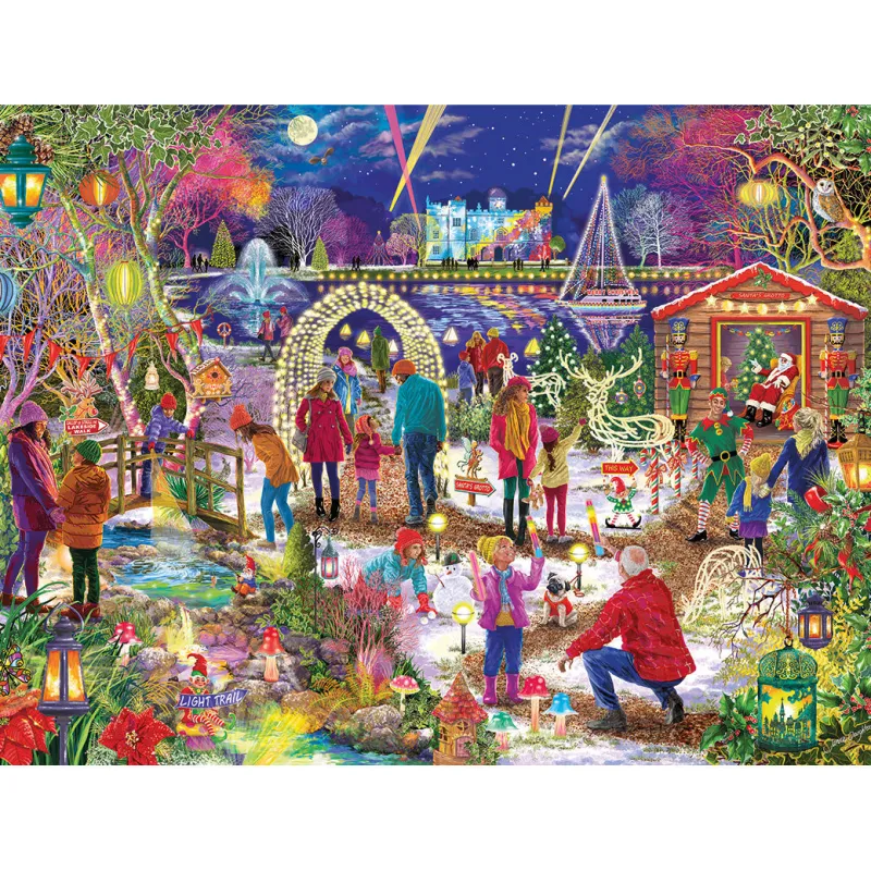 Gibsons - Enchanted Christmas - 1000 Piece Jigsaw Puzzle Fashion