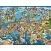 Gibsons - Exploring Europe - 1000 Piece Jigsaw Puzzle Fashion