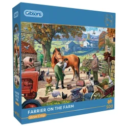 Gibsons - Farrier on the Farm - 500 Piece Jigsaw Puzzle Sale