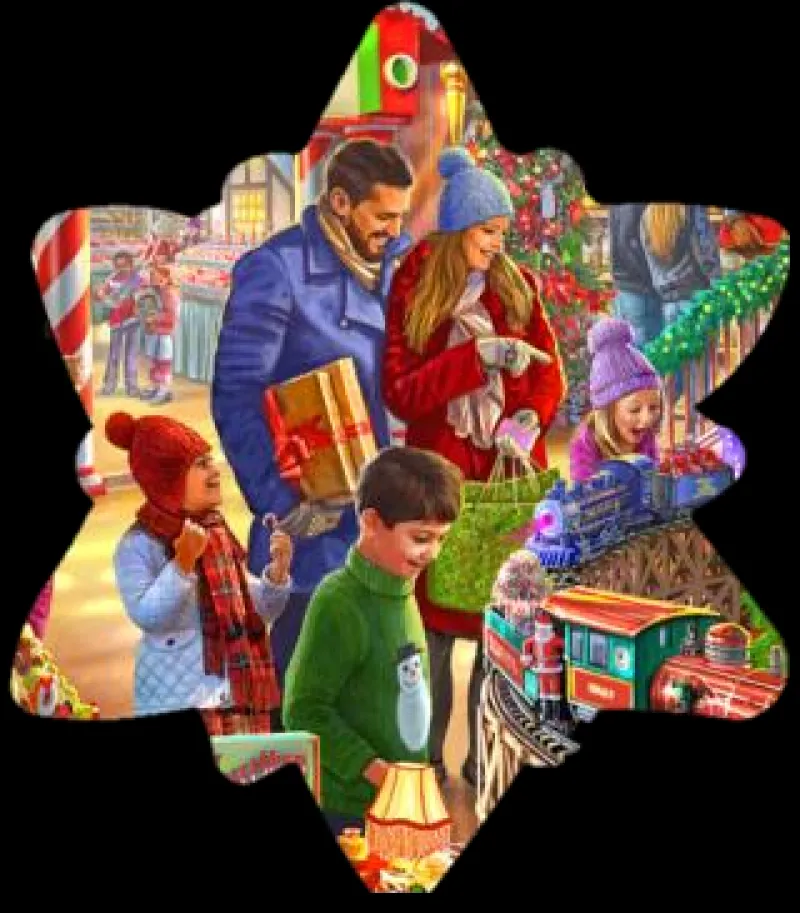 Gibsons - Festive Favourites – Advent Calendar Jigsaw Puzzles New
