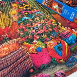 Gibsons - Festive Fireside - 1000 Piece Jigsaw Puzzle Outlet