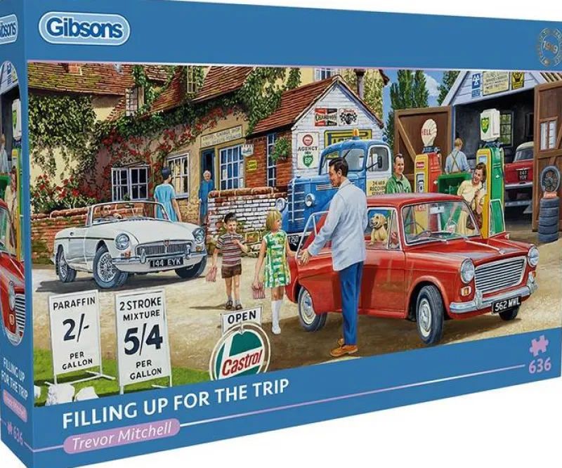 Gibsons - Filling up for the Trip - 636 Pieces Discount
