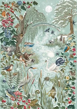 Gibsons - Frosted River - 1000 Piece Jigsaw Puzzle Clearance