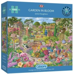 Gibsons - Garden in Bloom - 1000 Piece Jigsaw Puzzle New