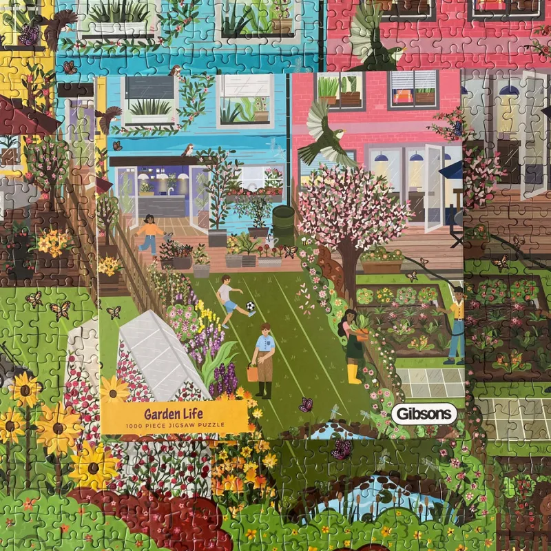 Gibsons - Garden Life - 1000 Piece Jigsaw Puzzle Best