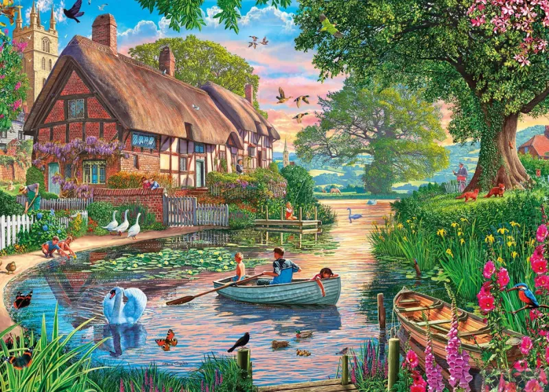 Gibsons - Golden Hour - 1000 Piece Jigsaw Puzzle Outlet