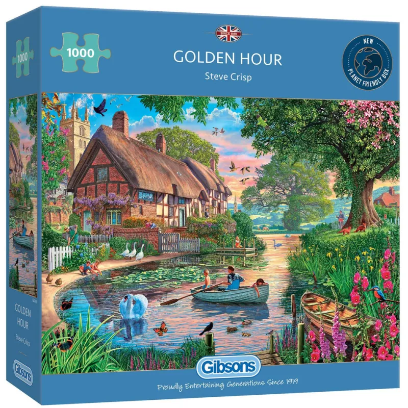 Gibsons - Golden Hour - 1000 Piece Jigsaw Puzzle Outlet