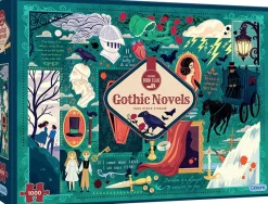 Gibsons - Gothic Novels - Book Club - 1000 Piece Jigsaw Puzzle Best