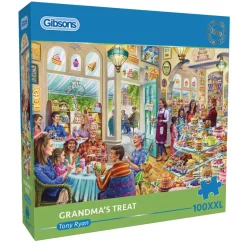 Gibsons - Grandma’s Treat - 100 XXL Piece Jigsaw Puzzle Best