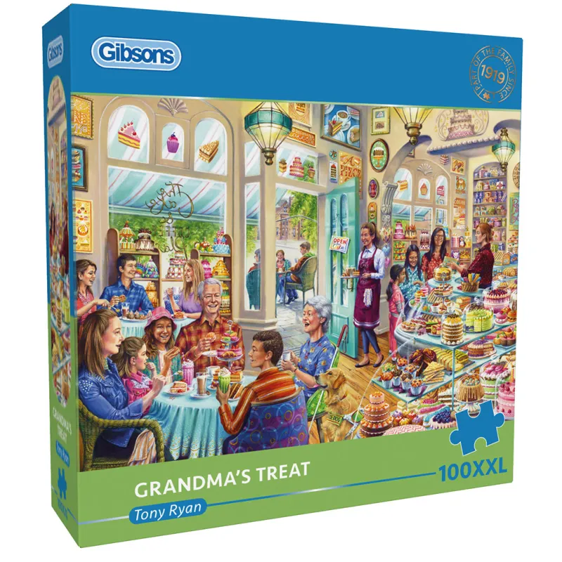 Gibsons - Grandma’s Treat - 100 XXL Piece Jigsaw Puzzle Best