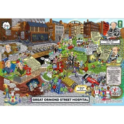 Gibsons - Great Ormond Street Hospital - 1000 Piece Jigsaw Puzzle New
