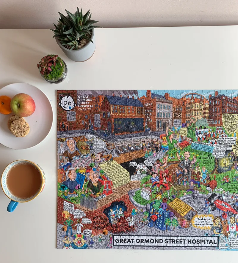 Gibsons - Great Ormond Street Hospital - 1000 Piece Jigsaw Puzzle New