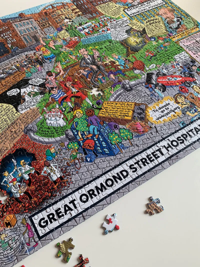 Gibsons - Great Ormond Street Hospital - 1000 Piece Jigsaw Puzzle New