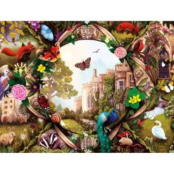 Gibsons - Haddon Hall - 1000 Piece Jigsaw Puzzle Fashion