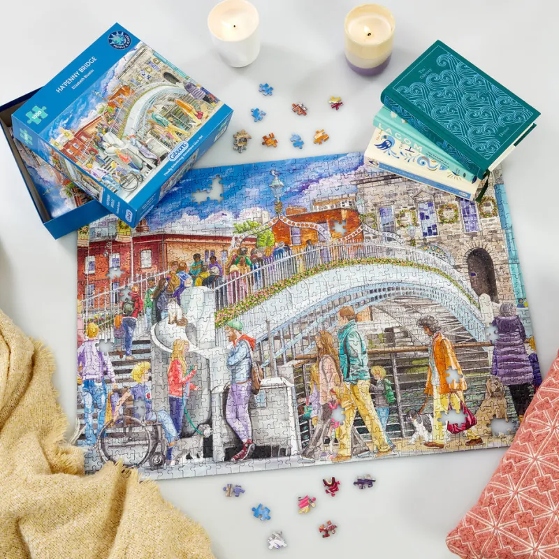 Gibsons - Ha'penny Bridge - 1000 Piece Jigsaw Puzzle Outlet