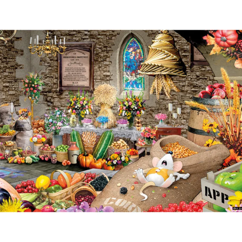 Gibsons - Harvest Feastival - 1000 Piece Jigsaw Puzzle Sale
