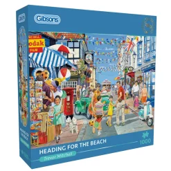 Gibsons - Heading for the Beach - 1000 Piece Jigsaw Puzzle Hot