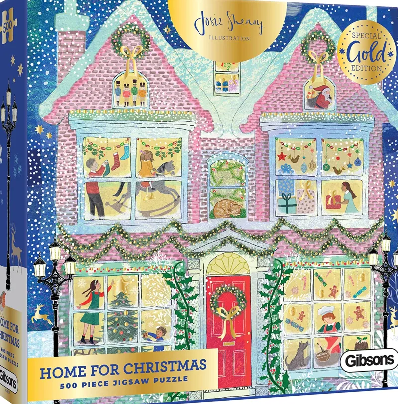 Gibsons - Home for Christmas - 500 Piece Jigsaw Puzzle Online