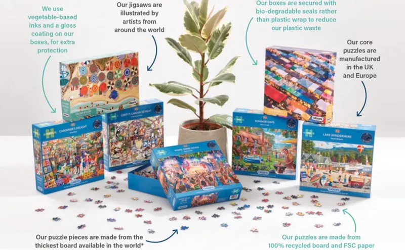 Gibsons - Home for Christmas - 500 Piece Jigsaw Puzzle Online