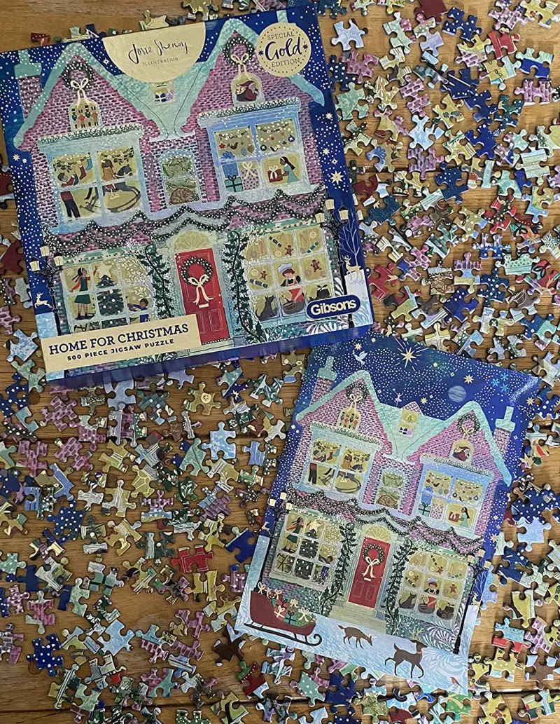 Gibsons - Home for Christmas - 500 Piece Jigsaw Puzzle Online