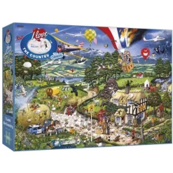 Gibsons - I Love the Country - 1000 Piece Jigsaw Puzzle Online