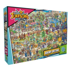 Gibsons - Jokesaws - Barmy Britain - 1000 Piece Jigsaw Puzzle Sale