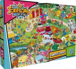 Gibsons - Jokesaws - Campsite Capers - 1000 Piece Jigsaw Puzzle Sale