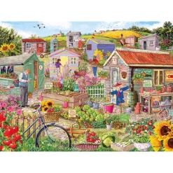 Gibsons - Life on the Allotment - 500 XL Piece Jigsaw Puzzle New
