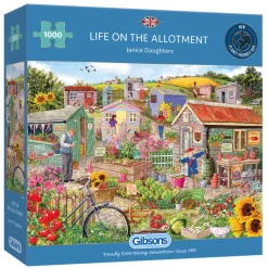 Gibsons - Life on the Allotment - 1000 Piece Jigsaw Puzzle Clearance