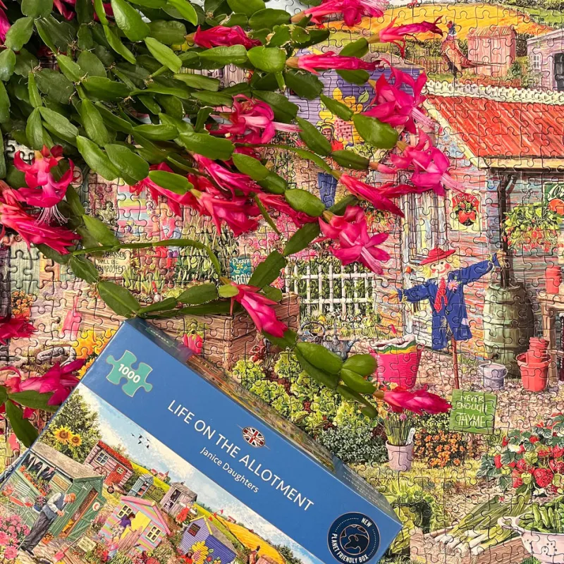 Gibsons - Life on the Allotment - 1000 Piece Jigsaw Puzzle Clearance