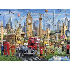 Gibsons - London Calling - 1000 Piece Jigsaw Puzzle Fashion