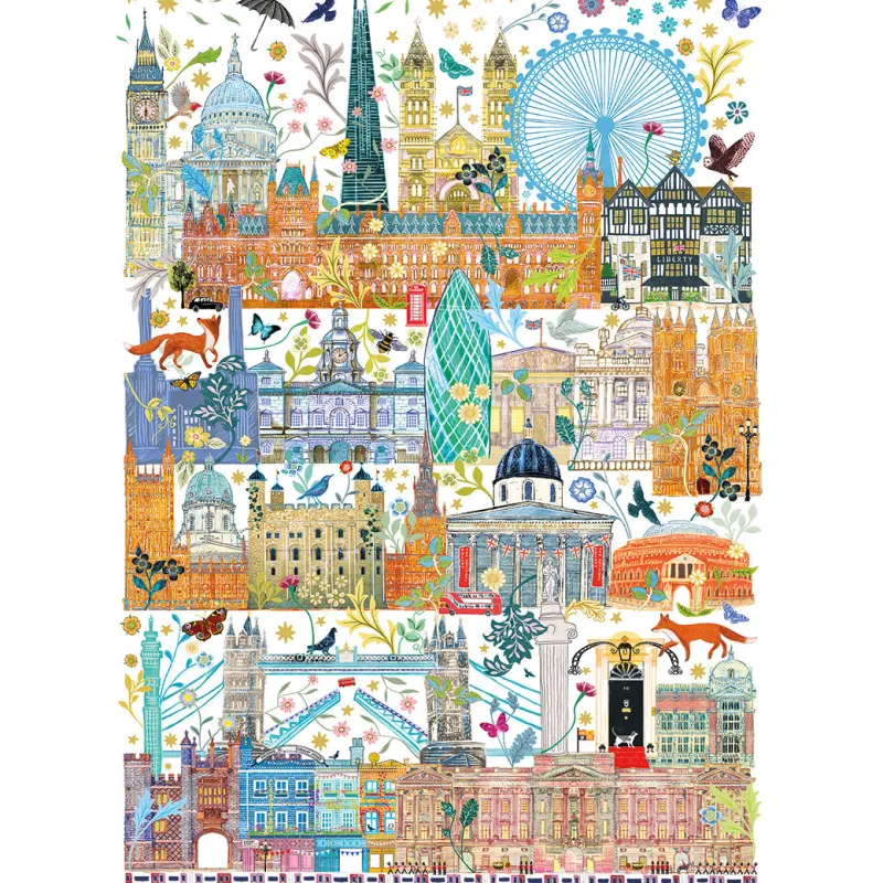 Gibsons - London Skyline - 1000 Piece Jigsaw Puzzle Clearance