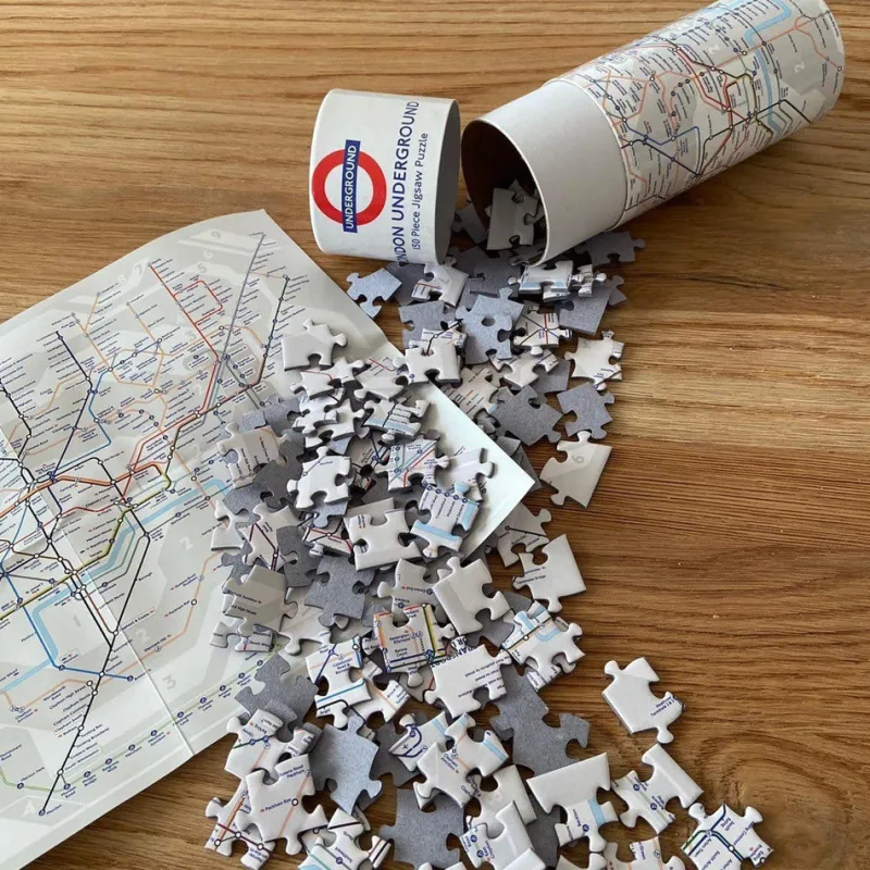 Gibsons - London Underground Map - 150 Piece Jigsaw Puzzle Online