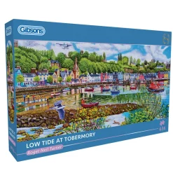 Gibsons - Low Tide at Tobermory - 636 Piece Jigsaw Puzzle Best