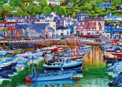 Gibsons - Lyme Regis Harbour - 1000 Piece Jigsaw Puzzle Sale