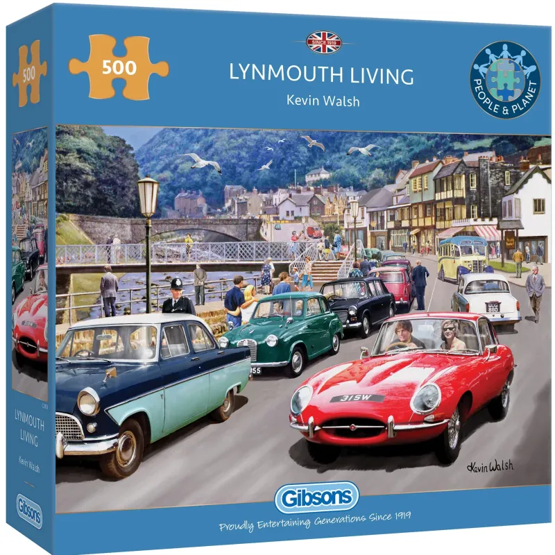 Gibsons - Lynmouth Living - 500 Piece Jigsaw Puzzle Hot