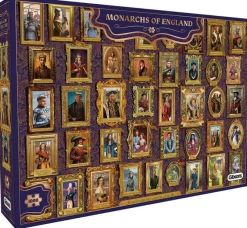 Gibsons - Monarchs of England - 1000 Piece Jigsaw Puzzle Sale