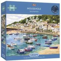 Gibsons - Mousehole - 1000 Piece Jigsaw Puzzle Clearance