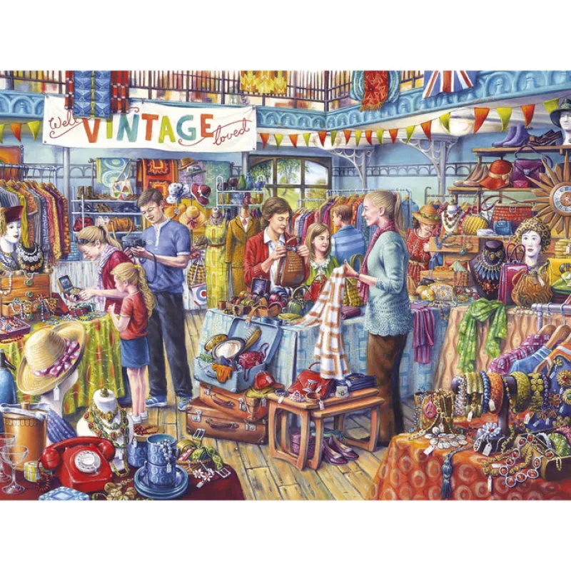 Gibsons - Nearly New - 1000 Piece Jigsaw Puzzle Fashion