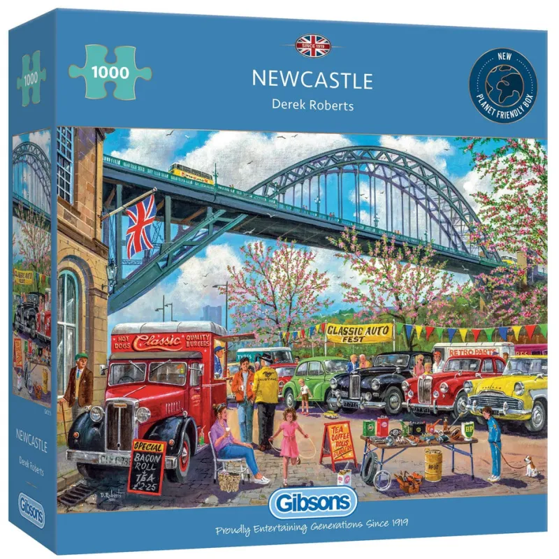 Gibsons - Newcastle - 1000 Piece Jigsaw Puzzle New