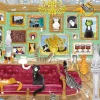 Gibsons - Night at the Meowseum - 1000 Piece Jigsaw Puzzle Best